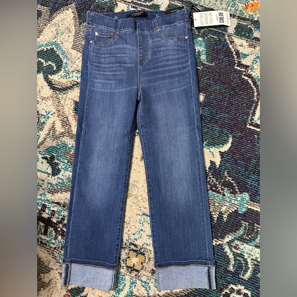 Liverpool pull on jeans